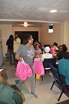 Sister Brown Distributes Gifts